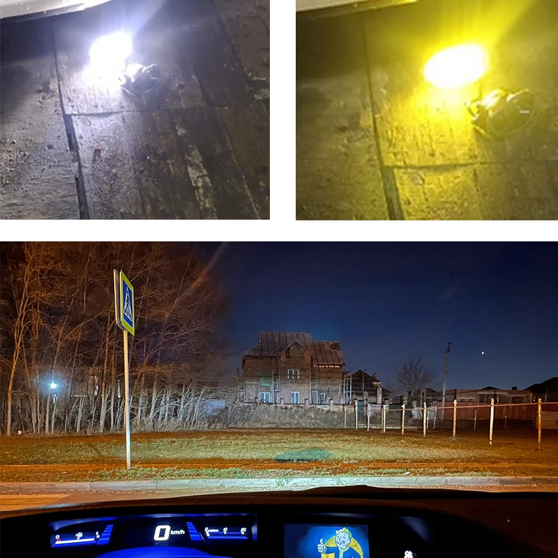 Fog Light Assembly Led Headlight driving light for Daewoo chevrolet lanos sens 50W fog lamp Running Light