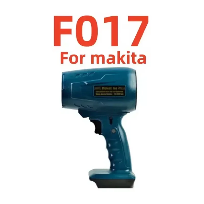 Souffleurs Turbo électriques à batterie 18V, 33000 tr/min, ventilateur d'air sans balais, ventilateur violent portatif, plumeau d'air, sèche-cheveux de voiture, outil électrique