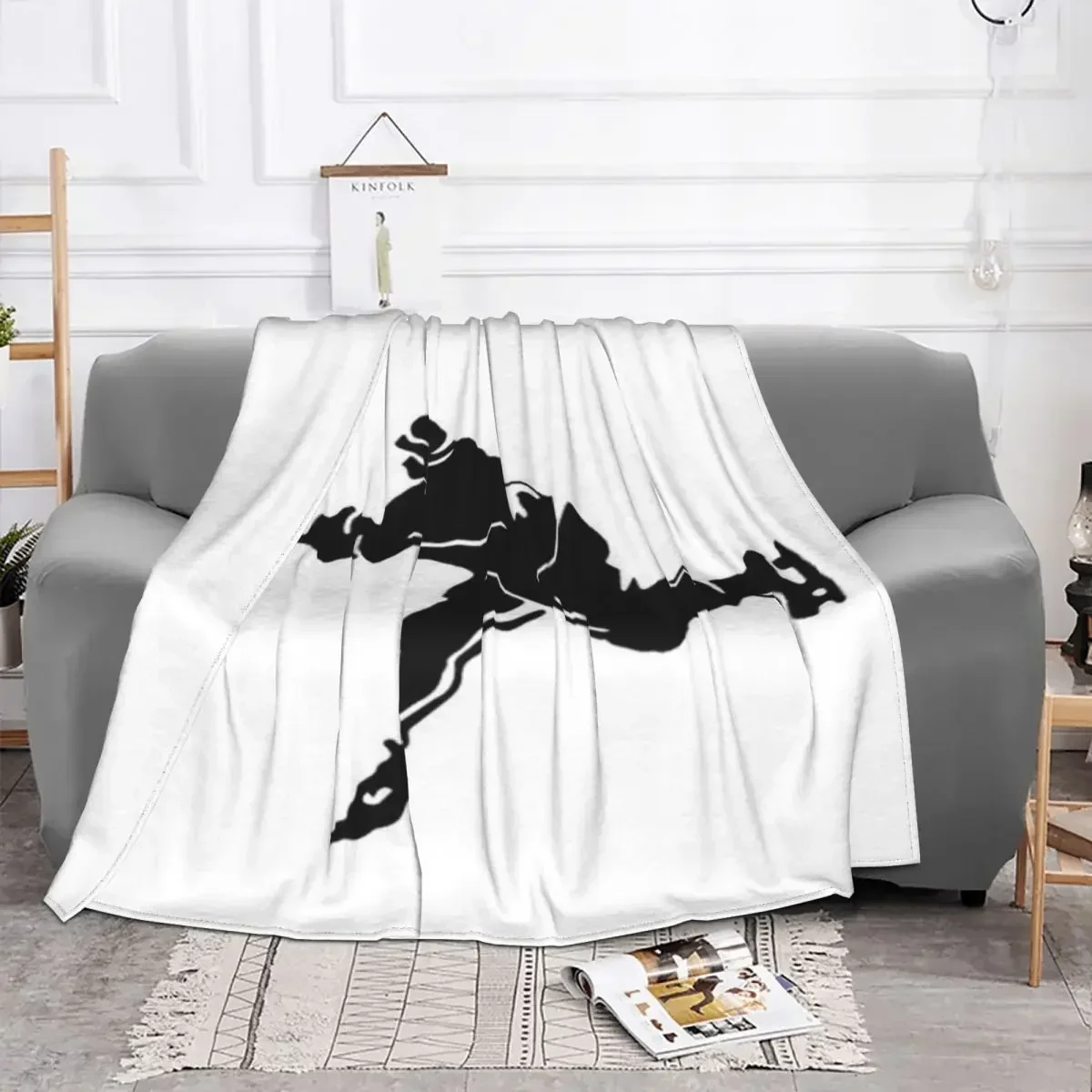 Ice Hockey Goalie Plush Throw Blanket Blankets And Throws Throw Blanket