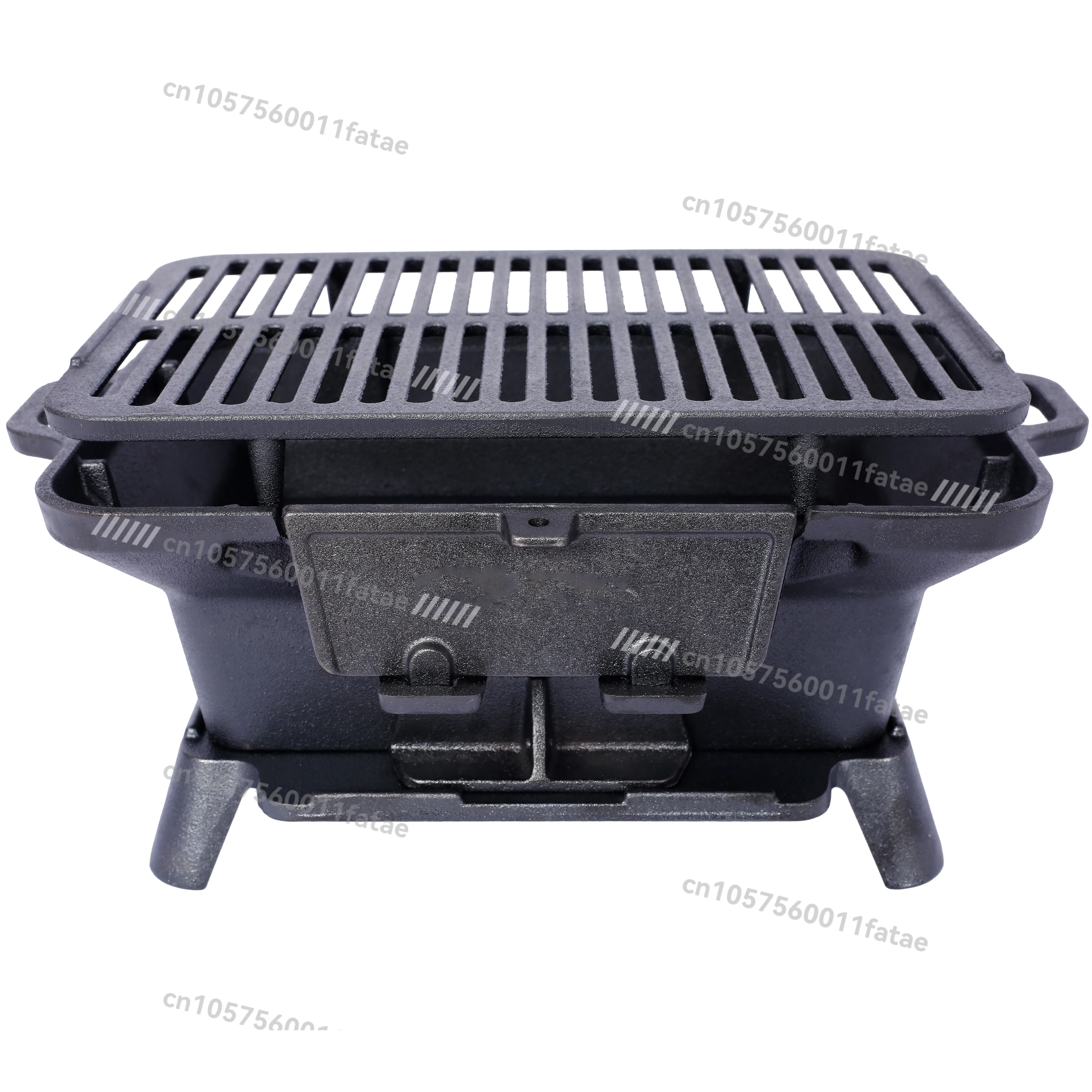 

Outdoor Charcoal Cast Iron Barbecue ，Grill Thickened Outdoor Small Family Party Barbecue Grill