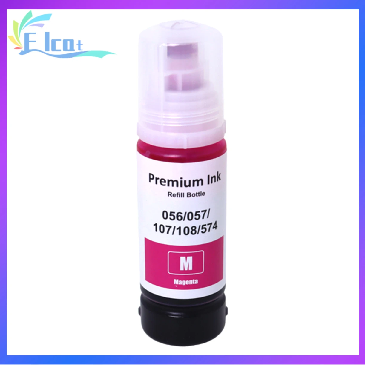 056 057 107 108 574 عبوة حبر الصبغ لإبسون 056 057 107 108 574 حبر إعادة التعبئة للطابعة Epson L8050 L8058 L18050 L18058 ET-18100