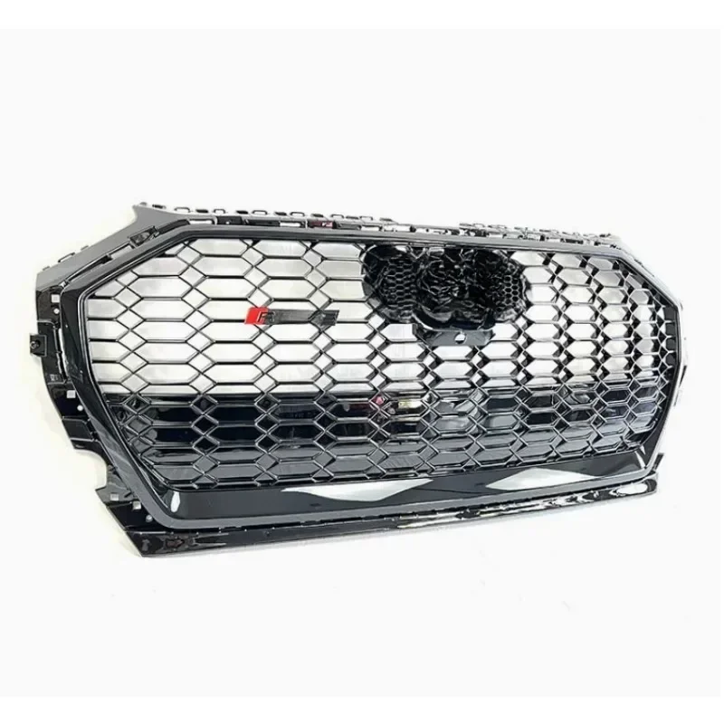

For Audi Q5/Q5L 2021 - 2023 (Modify For RSQ5 Style) Car Front Bumper Grille Centre Panel Styling Upper Grill No License Plate