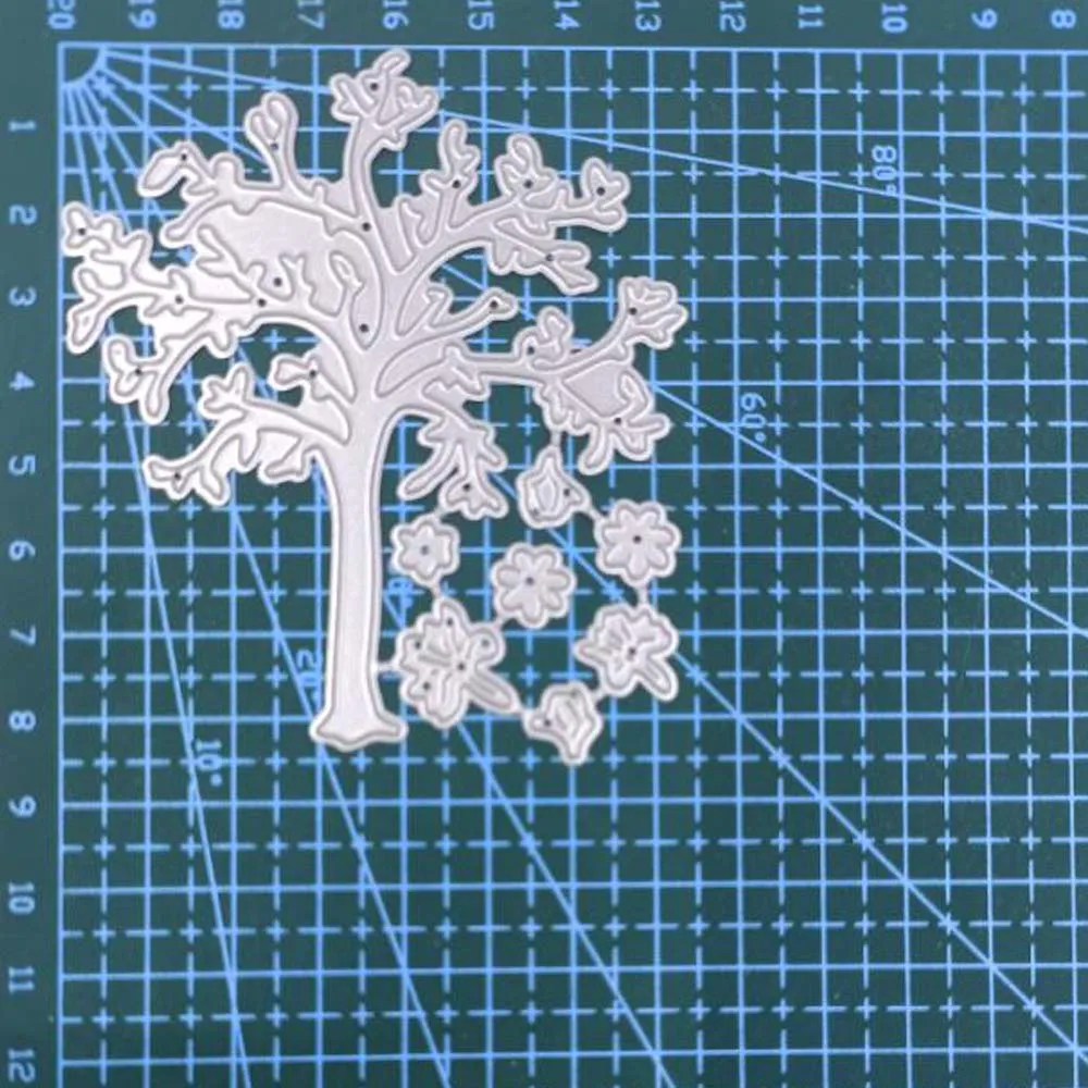 Metal Cutting Die Flower Tree Scrapbooking Decorating Handmade Greeting Card Punch Stencil DIY