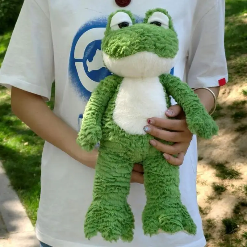 

Drowsy Frogs Cartoon Plush Toy Soft Soothing Comforting Pillow Doll For Stress Relief Cuddling And Home Sofa Decorationi A2UB