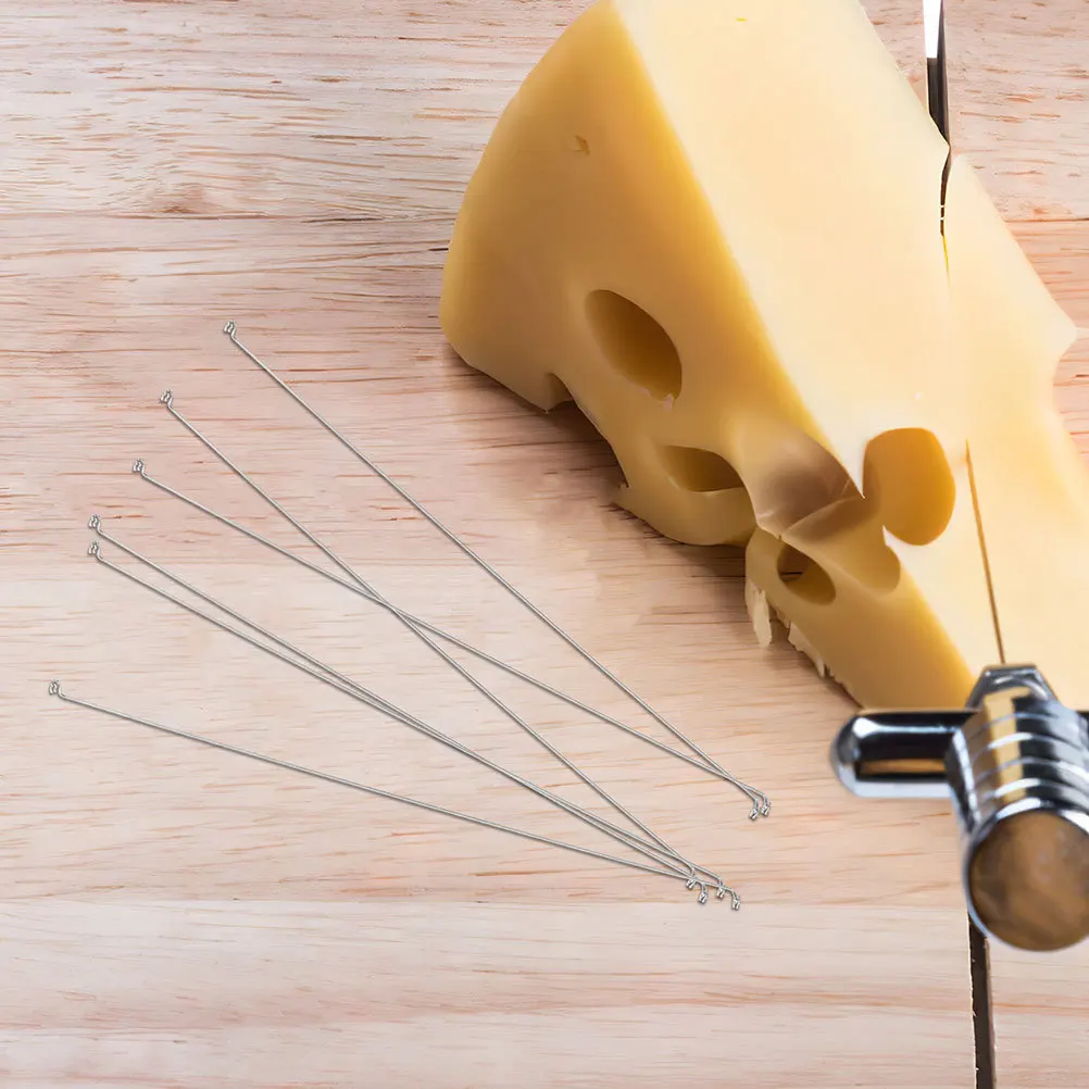 

10Pcs Cheese Cutter Stainless Steel Wire Replacement Wire for Cheese Slicer Ham Butter Kitchen Cooking Slicing Tool