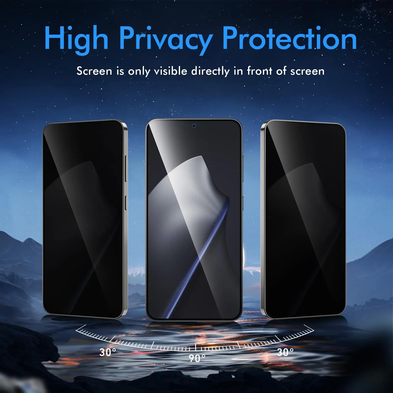 Anti Spy Screen Protector For Xiaomi 15T Pro Privacy Tempered Glass 9H Anti Peep Scratch High Aluminum