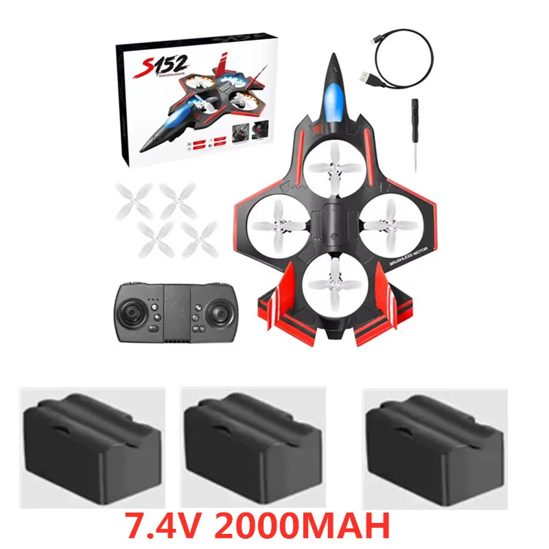 S152 PRO RC Drone Spare Parts S152PRO RC Glider Drone 7.4V 2000Mah Battery/propeller S152 Drone Battery S152 pro Dron Toy