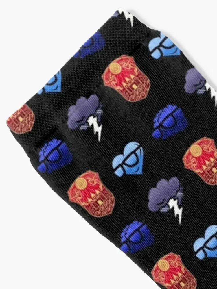 جوارب Galaxy Logos of Sanders Sides مخصصة للجولف غير قابلة للانزلاق لكرة السلة للرجال للنساء