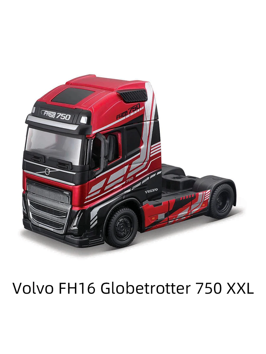 Bburago 1:43 Volvo FH16 Globetrotter 750 XXL M-B Actros 4X2 Heavy