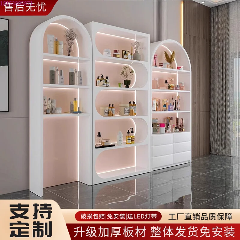 

High-end display product display cabinet skin care product cabinet storage