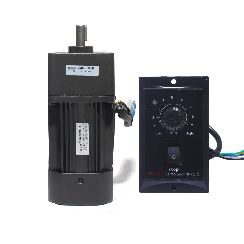 6RK250RGU-CF 250W AC220V AC gear reducer motor, 3K-500K+ speed controller