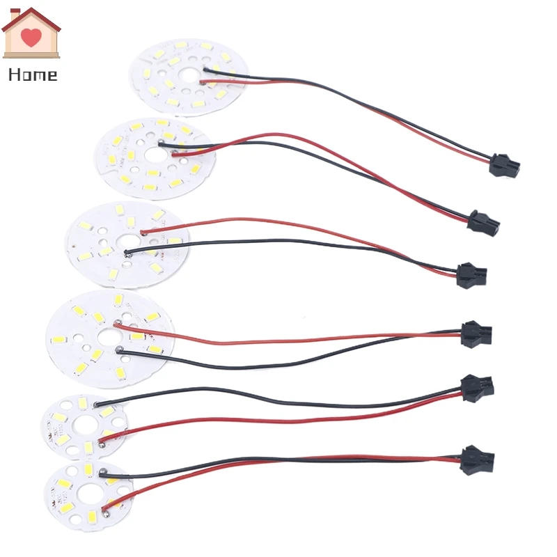 1Pc LED Light Source Round Light Panel 3W 5W 7W SMD5730 DIY Ceiling Light LED Bulb Modification Light Panel Accessories