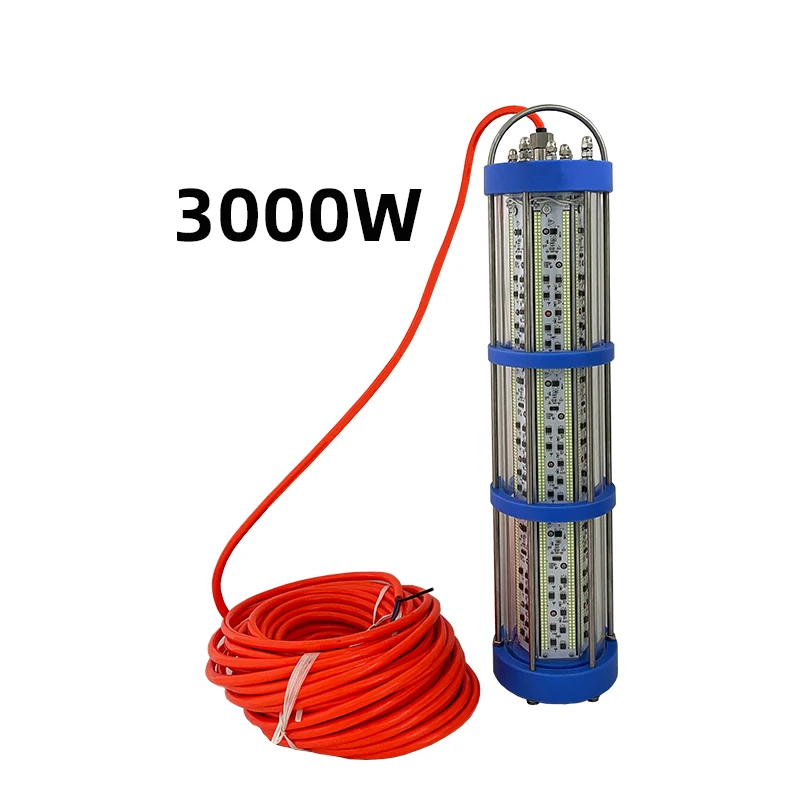 بيسكا الغواصة تحت الماء أدى ضوء الصيد AC220V 2500W /3000W ضوء الصيد الأزرق #1