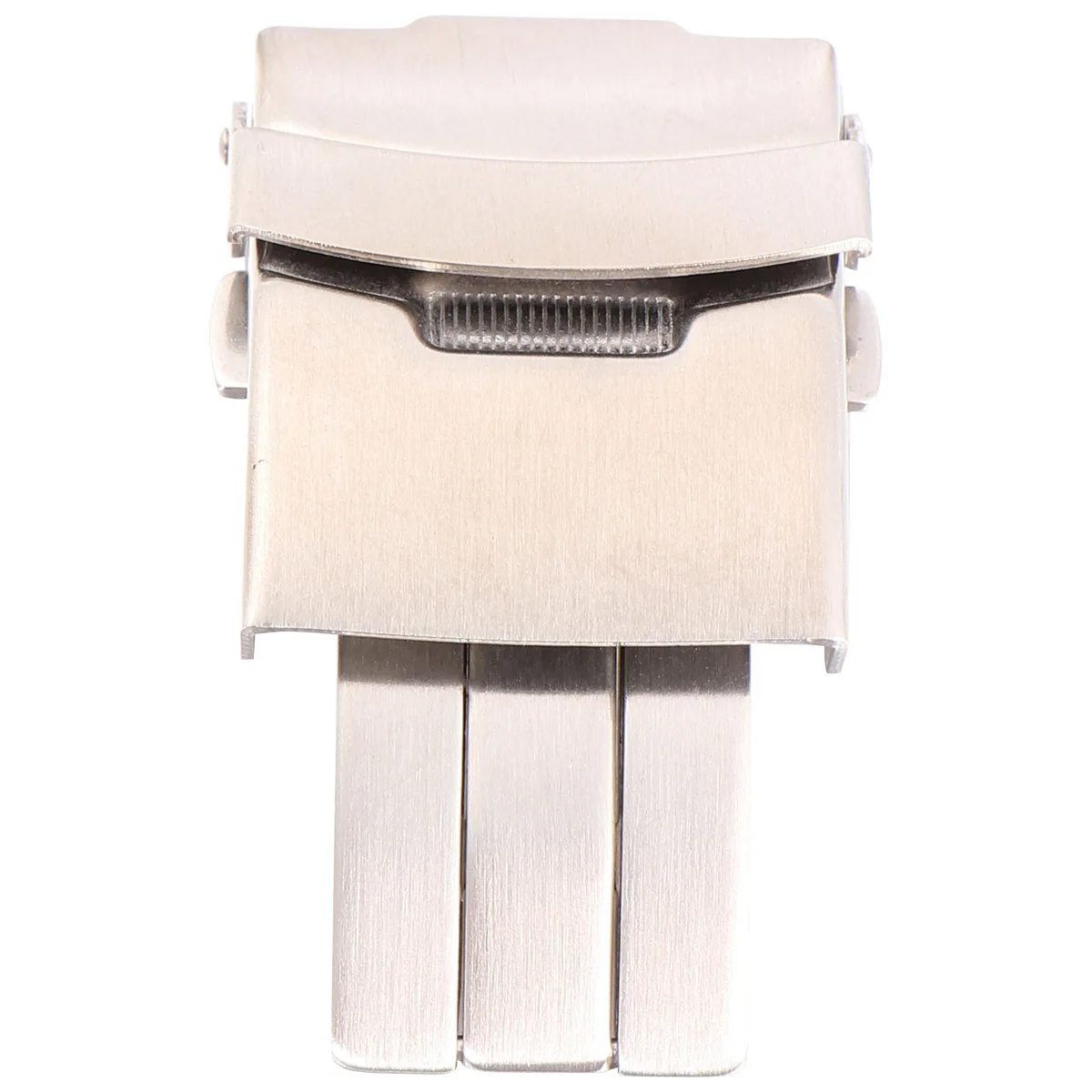 

1Pcs 22Mm Stainless Steel Watch Band Clasp Reliable Secure Fastener for Metal Strap Design Silver