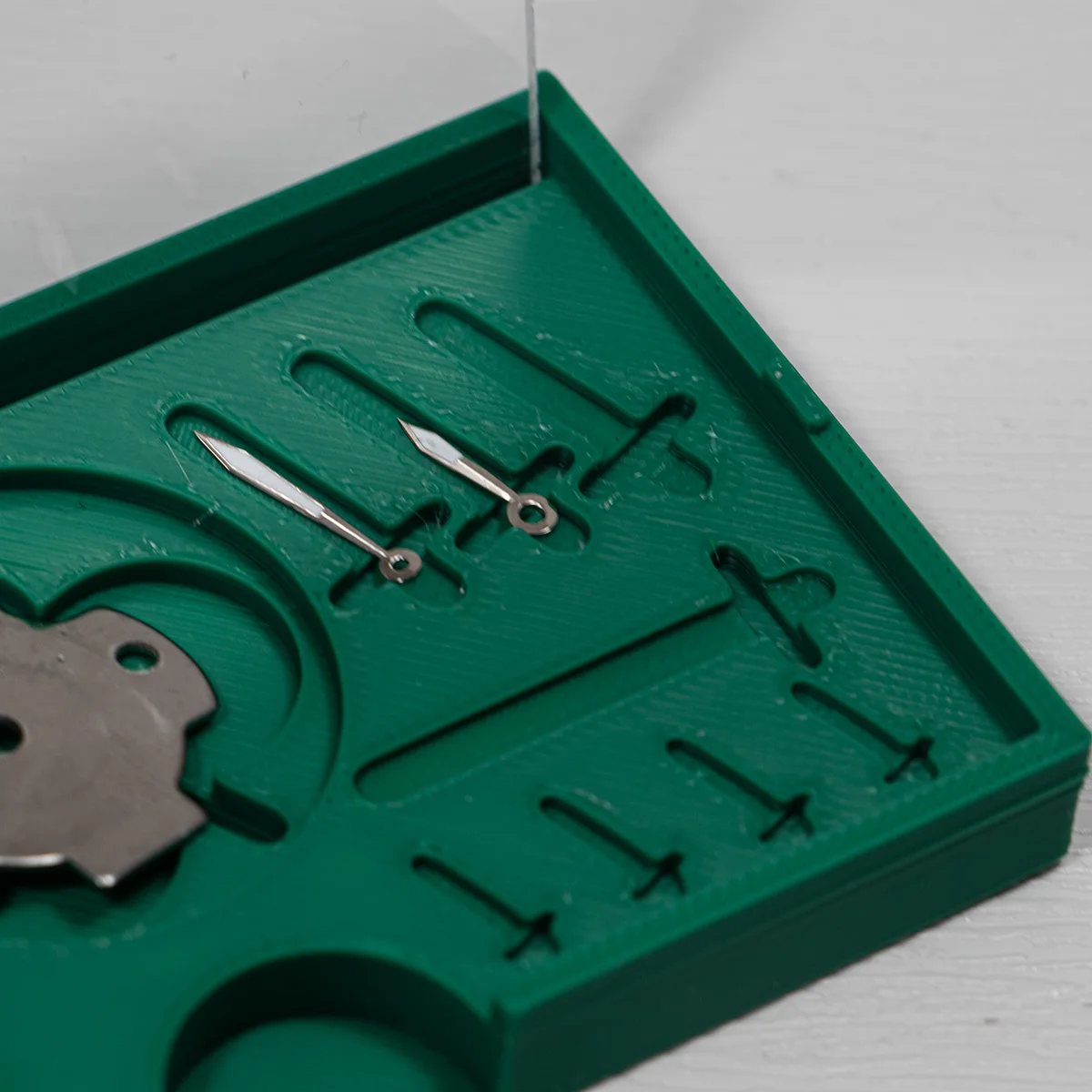 Watch Parts Storage Box,Container Watch Dials Placement Tray for Points Accessories Watches Repair Tool Watches Movement Storing