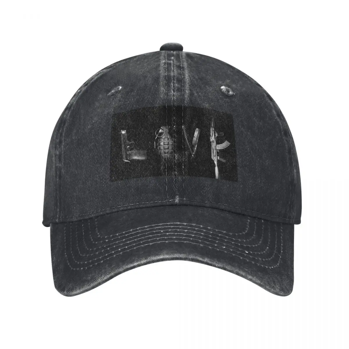 

love weapons - guns grenade Baseball Cap Beach Outing Beach Wild Ball Hat fashionable Baseball For Men Women's