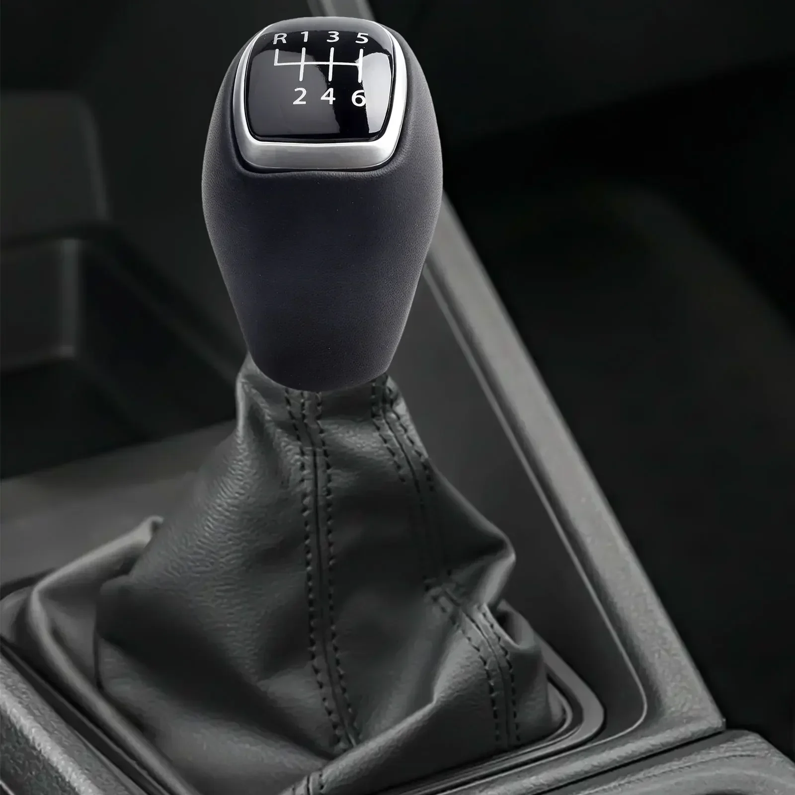 6 Speed Car Gear Shift Knob Shifter Head Lever Adapter Manual Transmission For Hyundai For Tucson TL/MK3 2017-2020