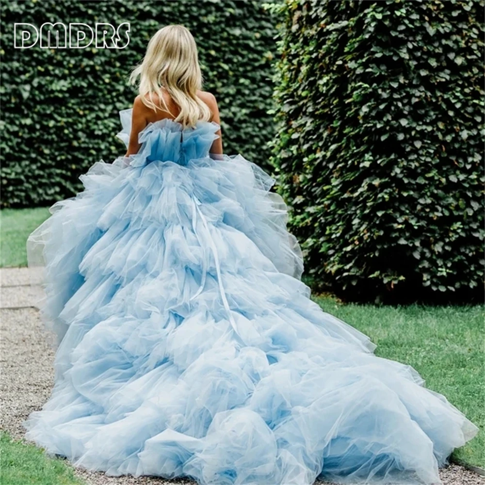 

Large Festival Dress Women Puffy Dresses For Photoshoot Tulle Corset Big Fluffy Beauty Natural Design Formal Party Gown