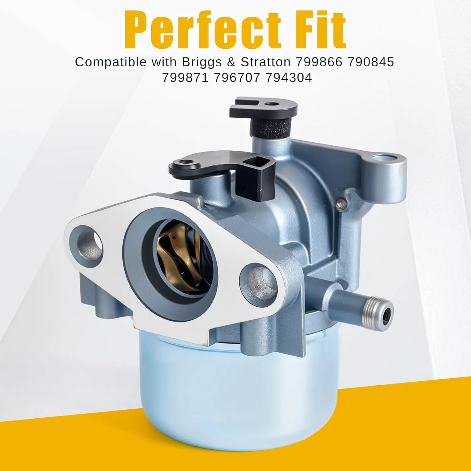 799866 Carburetor Compatible with Briggs and Stratton 794304 796707 790845 190CC 6.5HP 6.75HP 725EX 675EX 7.25EX 6.25EX Engine