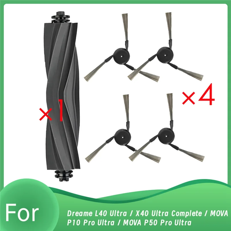 ABVI-For Dreame L40 Ultra / X40 Ultra Complete / MOVA P10 Pro Ultra / MOVA P50 Pro Ultra ملحقات المكنسة الكهربائية الأساسية