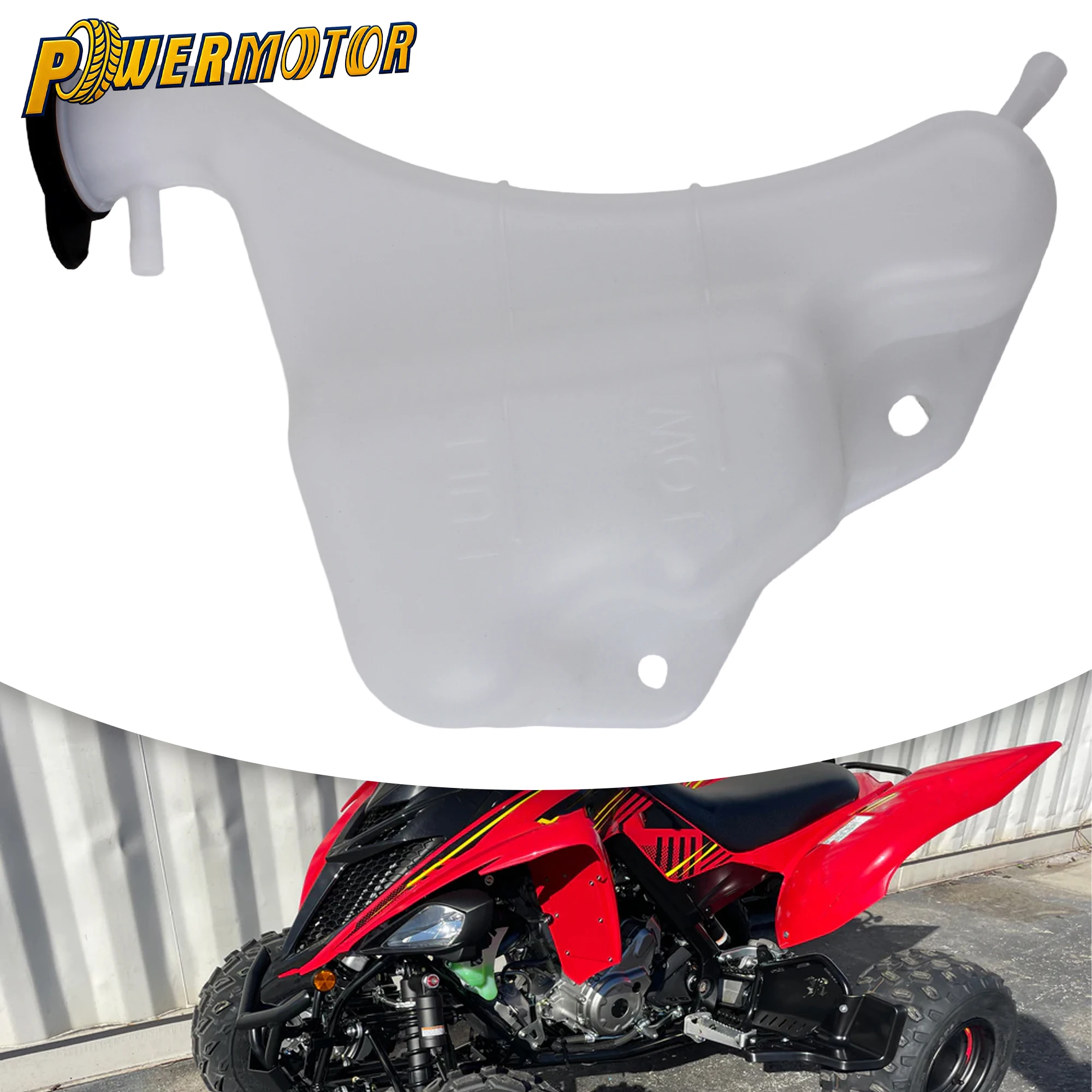 ATV Radiatore Serbatoio Acqua Con Tubo Di Gomma Per Yamaha Raptor700 Raptor 700 ATV Bottiglia Del Liquido di Raffreddamento Serbatoio di Troppopieno Accessori
