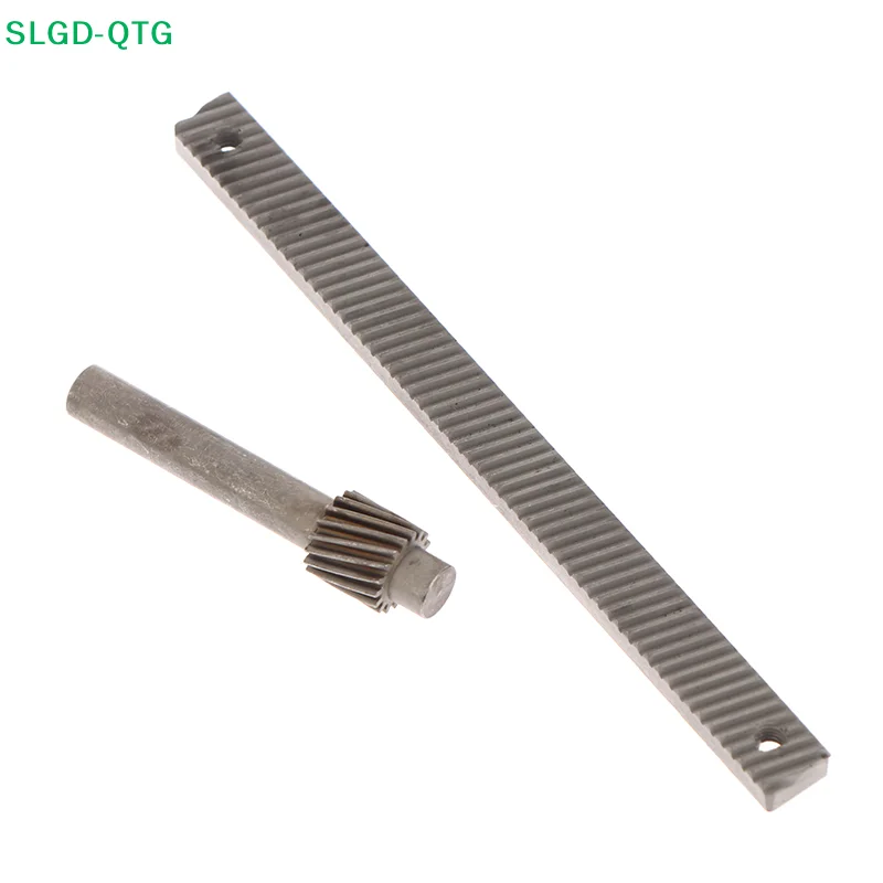 Hot！Precision Adjustment Gear Rack 0.5M 17T 100MM Rack Sliding Platform Steel Gear Lifting Table Tool