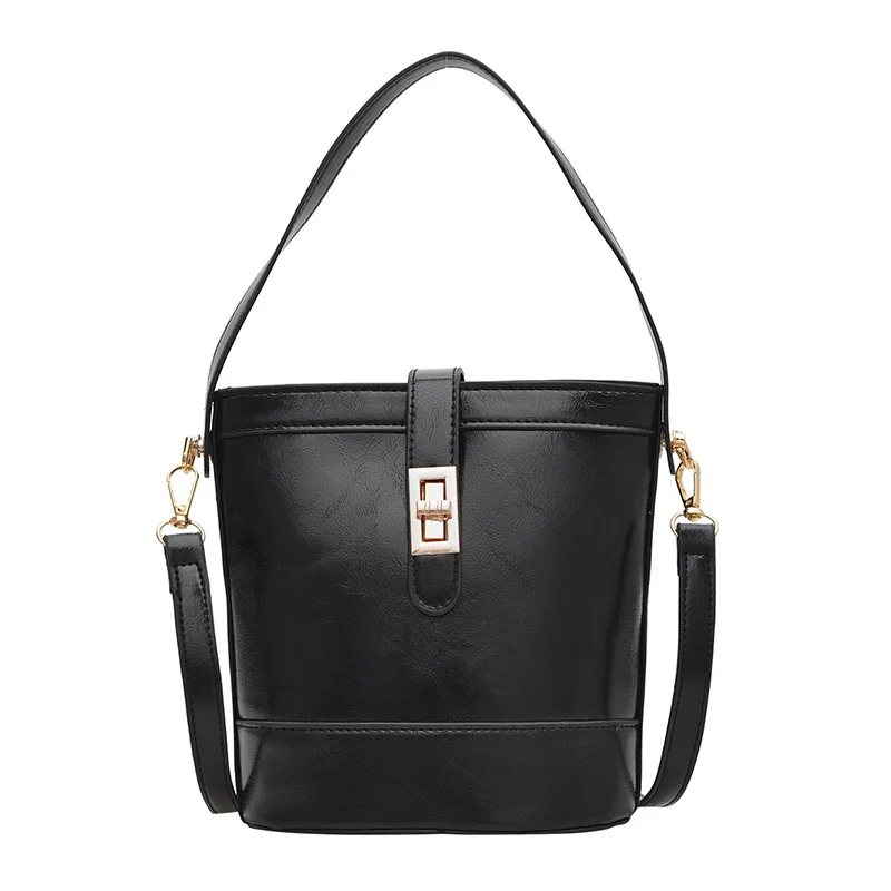 حقائب كتف صغيرة عبر الجسم للنساء 2025 الصيف بولي Leather جلد موضة امرأة حقيبة ساع حقائب اليد النسائية فتاة صغيرة دلو حقيبة