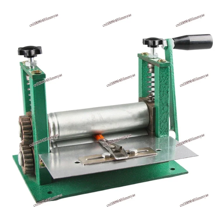 Hand-cranked small leather drawing machine glue cartridge machine