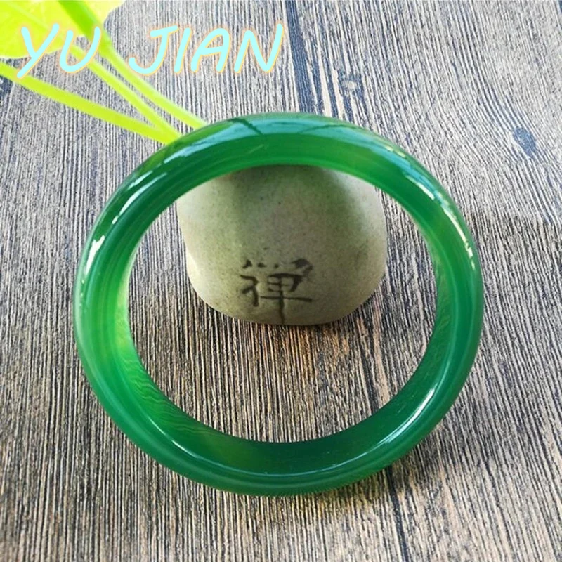 

Новые натуральные изысканные нефритовые браслеты, женские браслеты из зеленого жадеита, модные очаровательные круглые идеальные кольца для женщин и мужчин, изящные ювелирные изделия