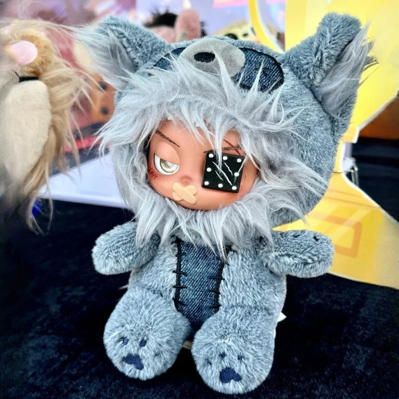 ASHNOXX Série Les Sept Mélodies Divines Boîte Mystère Porte-clés Jouets Surprise Style Sombre Pendentifs Sac Surprise Poupée en Peluche Kawaii Cadeau