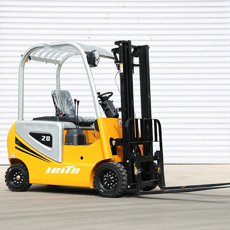 customized Chinese New Forklift Manufacturer Full Electric Forklift Truck Machine 2ton Wholesale Portable Warehouse Forklift