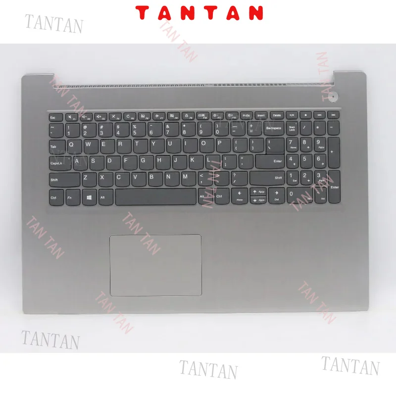 

5CB0X56835 New for IdeaPad 3-17ADA05 /ARE05 /IML05 /IIL05 Palmrest C Lid US Keyboard Touchpad Non_Backlight,Non_Fingerprint Grey
