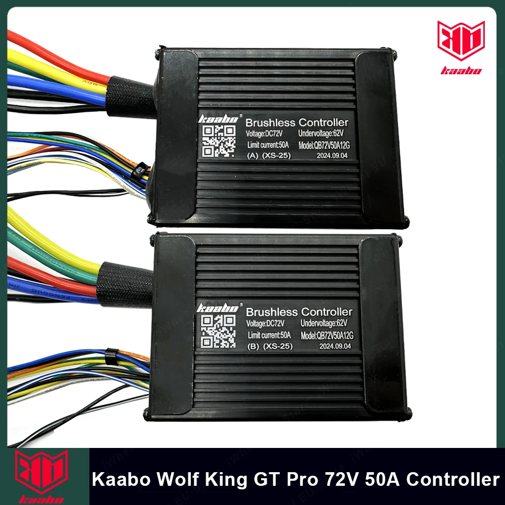 Original Kaabo Wolf King GT Pro 72V 50A Sine Wave Controller Brushless Controller for Kaabo Wolf King GT Pro Electric Scooter