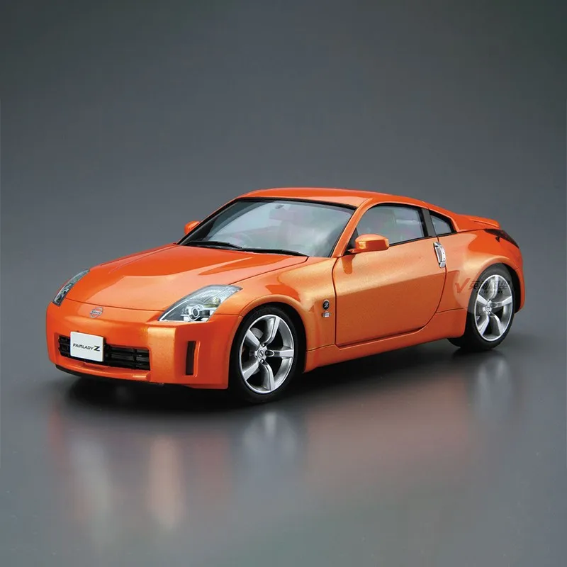 Aoshima 06369 estático montado carro modelo 1/24 escala Para Nissan Z33 Fairlady Z Versão ST 07 kit modelo de carro