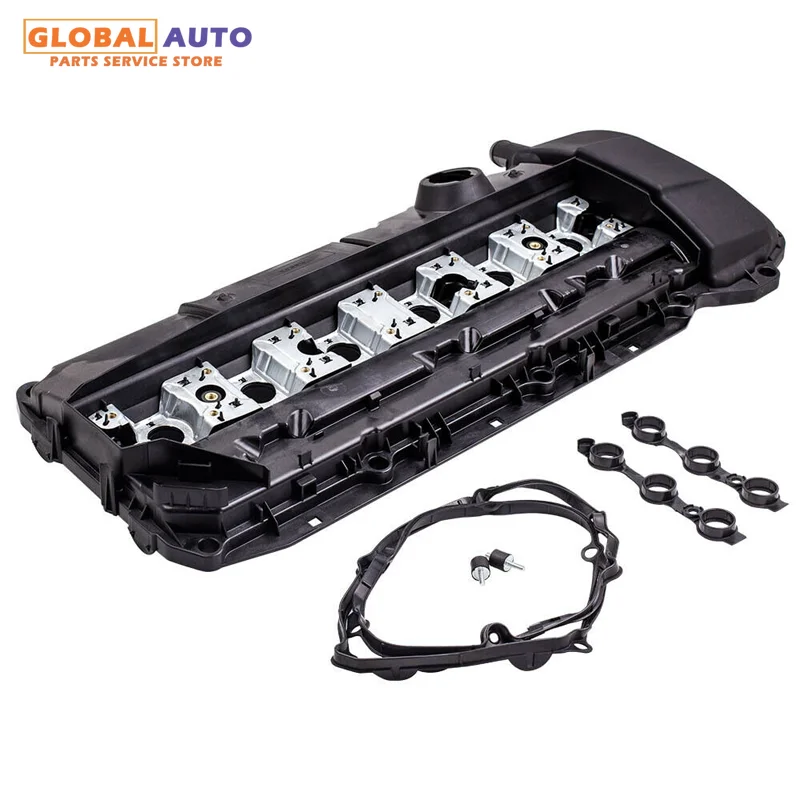 Brand New 11121432928 Engine Valve Cover  W/Gasket + Mount +Washers Suits for BMW 320i 325Ci 330i