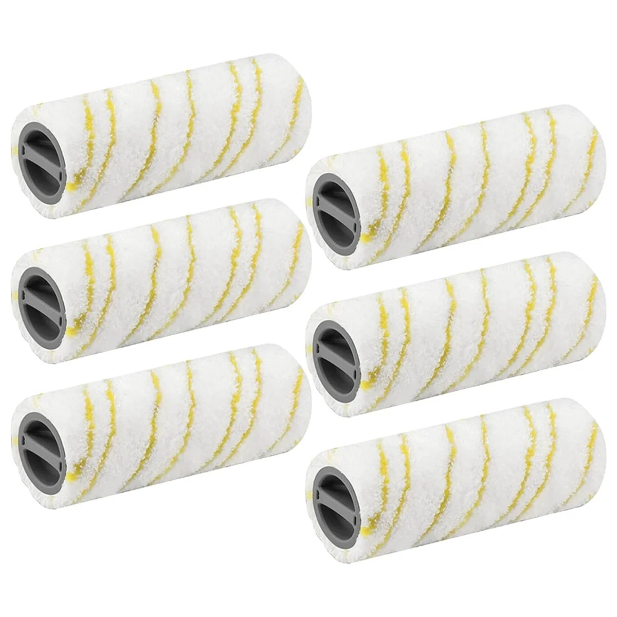 

Microfibre Roller Set for Karcher FC7 FC5 FC3 FC3D EWM2 Electric Hard Floor Cleaner 2.055-007.0/2.055-006.0 Yellow