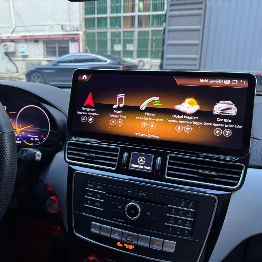 14.6inch Multimedia Display For Benz ML W166 GL X166 GLE GLS 2012-2019 Touch Screen Wireless Carplay Navigation Android Auto