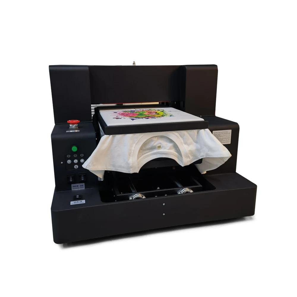 2022 New Upgraded A3 L805 DTF DTG Flatbed Printer Direct To Garment Dark Light Color T-Shirt