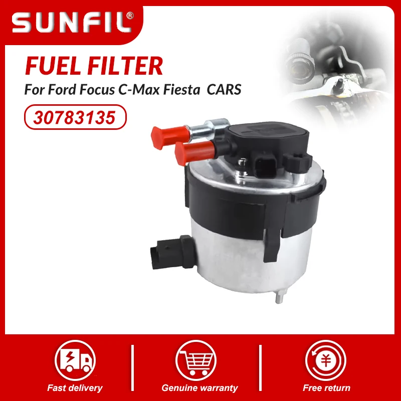 

Fuel Filter 30783135 23433135 1386037 For Ford Focus C-Max Fiesta CARS 5M5Q9155AA Y60313480