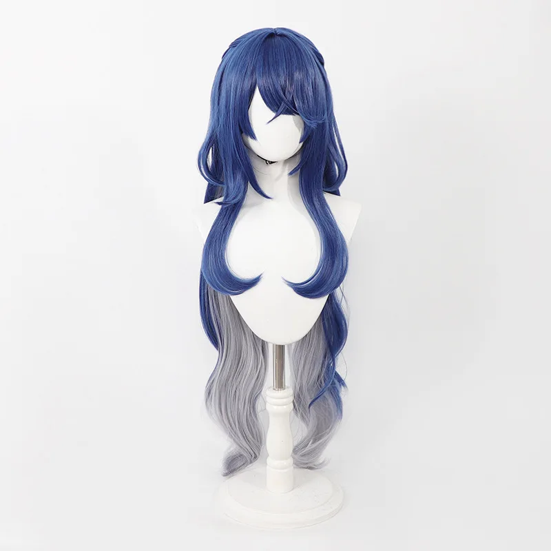 Lauma Cosplay Kostuum Genshin Impact Lauma Pruik Jurk Frostmoon Scions Hoofddeksels Halloween Party Rollenspel Kostuums en Pruik
