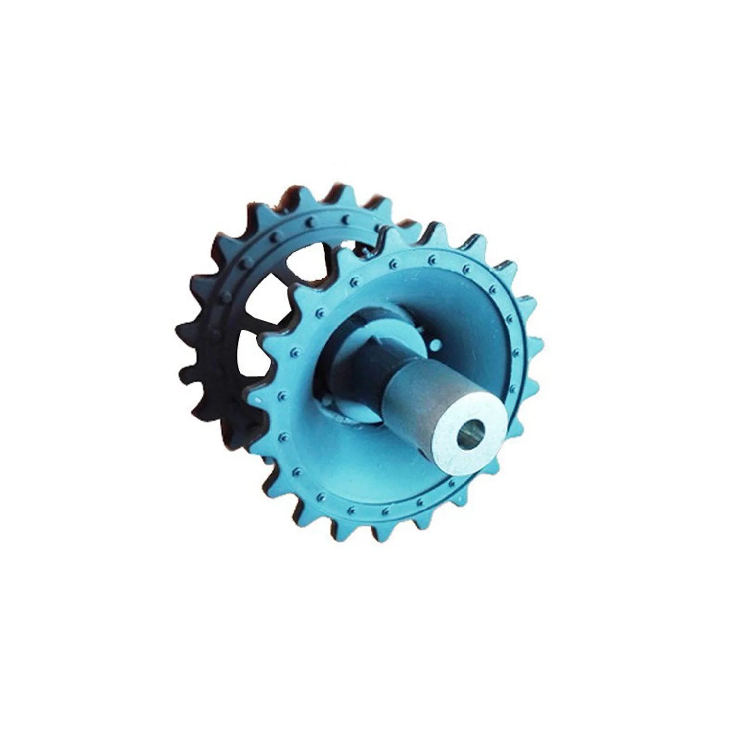 DOIT-Juego de 2 ruedas de conducción originales, incluye volante, acoplamiento y tornillos para Robot tanque, Chasis de coche, accesorio de juguete RC DIY