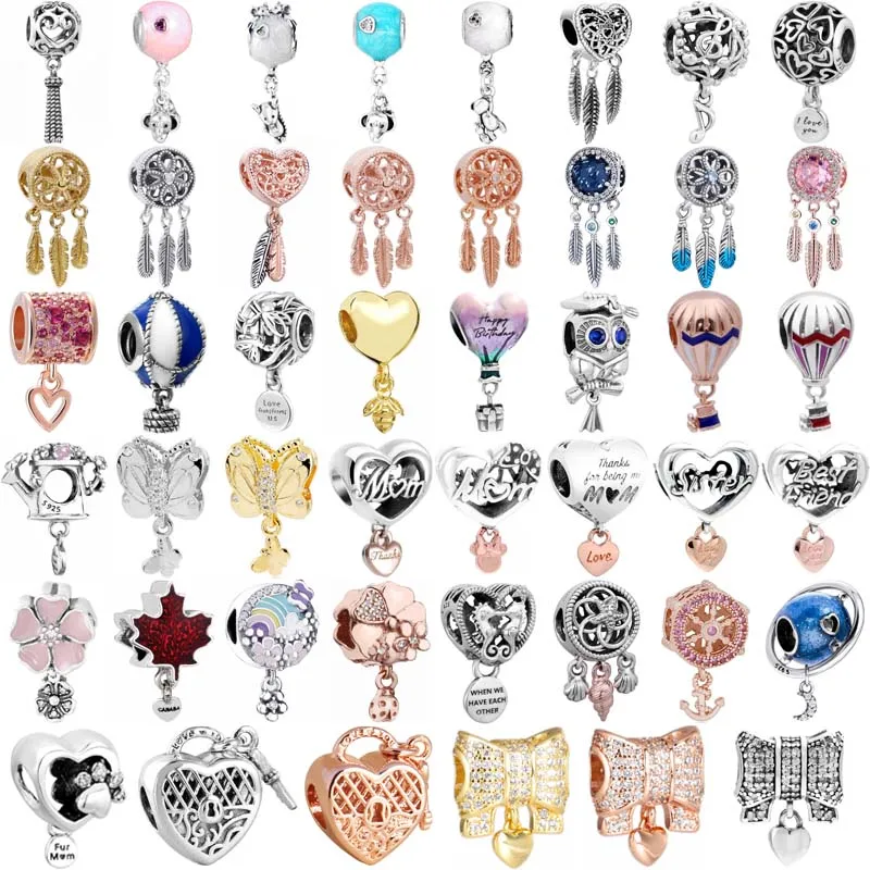 

Женский серебряный Ловец снов, кленовый лист, Канада, морские лошади, сердце, горячий воздух, бриллиантовое украшение