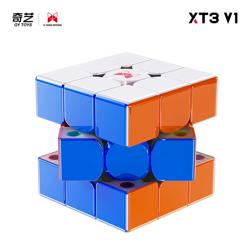 [Picube] QiYi XMD XT3 3x3 wersja flagowa magnetyczna magiczna kostka prędkości Qiyi XMD Tornado pionier wersja Puzzle zabawki