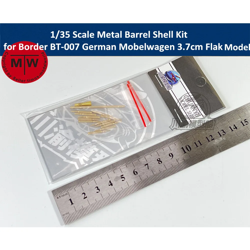 Kit de coque de baril en métal à l'échelle 1/35, pour bordure allemande Mobelwagen BT-007 cm Flak modèle CYT122, 3.7