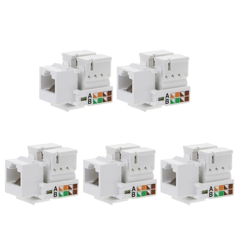 e74d-cat5e-ストレートスルーネットワークモジュール-rj45-コネクタ情報ソケットコンピュータカプラケーブルアダプタイーサネットジャック