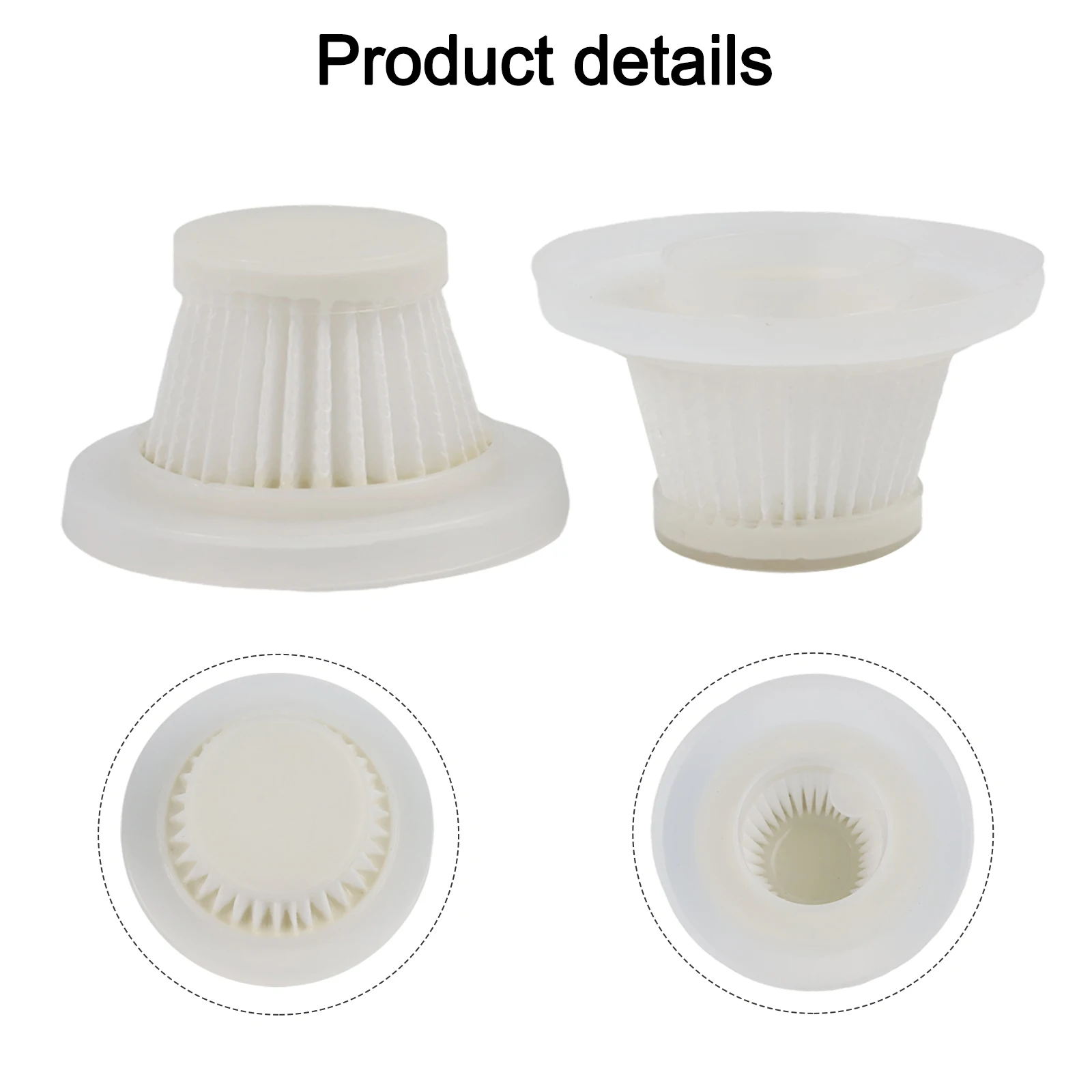 استبدال فلتر مكنسة كهربائية لمرشح مكنسة كهربائية للسيارة Drecell VC021 لـ Brigii Mini Vacuum Y120/Y120 Pro Filter Vacuum Cleaner #3