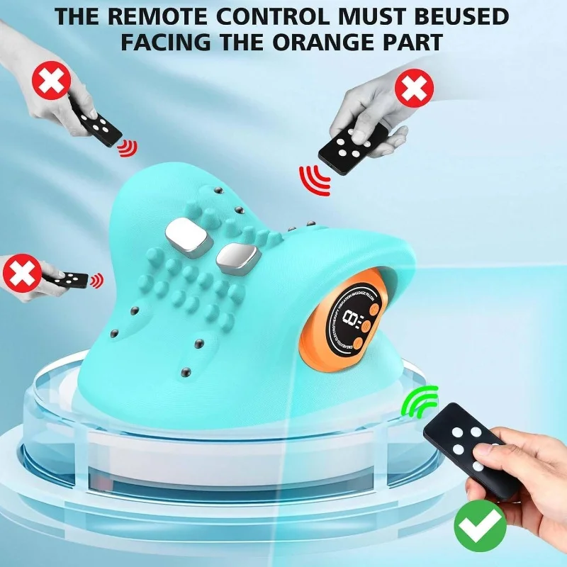 Electric Neck and Shoulder Massage Pillow, Hot Compress Therapy, Deep Kneading to Soothe Muscles, Perfect Gift - view 4