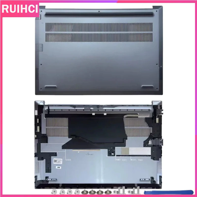 For ThinkBook 16 G6+ IMH AHP Laptop LCD Back Cover/Front Frame/Palm Rest/Bottom Cover/Hinge Gray
