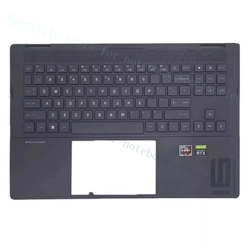A+  Palmrest with Keyboard US for HP Omen Pro 16-K 16-N TPN-Q280 Q281