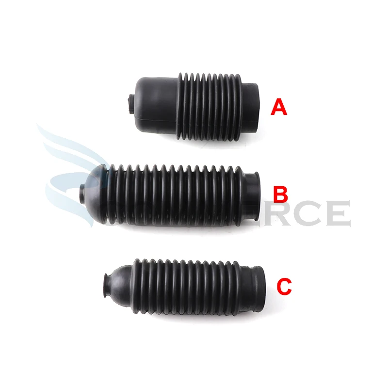 Gear Rack and Pinion Bellows Kit Rubber Gear Boot Cover For Steering Gear Rack & Pinion UTV ATV Buggy Go Kart Golf Bike Parts